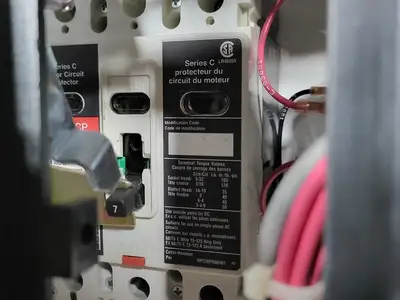 2hp, 600V, 7A, FVNR Starter, Size 1