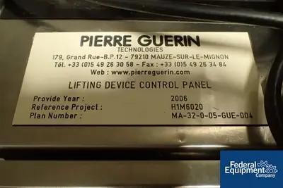 USED Pierre Guerin 80 Liter Pierre Guerin Bioreactor, 316 S/S, 4/6 Bar