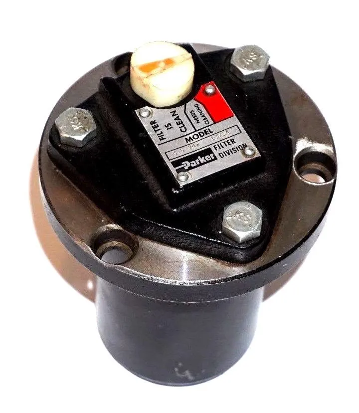USED PARKER 3 S 74W 13764 SELF LUBRICATING OIL FILTER 3S74W13764