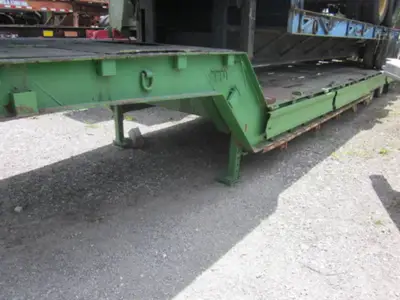 New | in-Stock A PLUS 25 TON LOWBOY TRAILER Lowboy Trailers Florida US | USA Transequipment #1542470