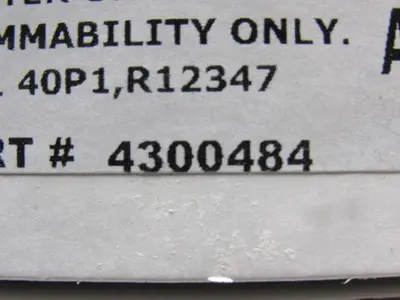 Profitter 4300484 14"x20"x2" Metal Back Pleated Air Filter Cardboard Edge Lot/12