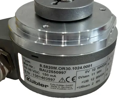 NEW KUBLER TURCK K205042 ENCODER – 8.5820M.0R30.1024.0001