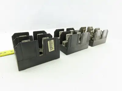 Buss J60060-2COR 600V 60A 2P Class J Fuse Holder Lot of 3