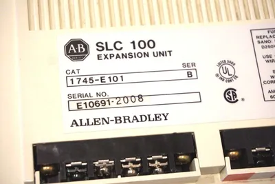 USED ALLEN BRADLEY 1745-E101 SER. B SLC 100 EXPANSION UNIT 1745E101