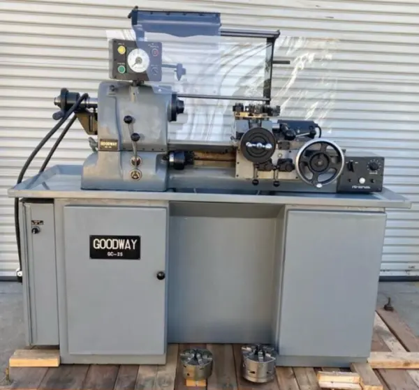 Goodway GC-25 Chucker Lathe HARDINGE Clone New Tooling