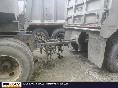 Used 1995 EAST 6 AXLE PUP DUMP TRAILER Dump Trailers Michigan US | Proxy Equipment #1388963