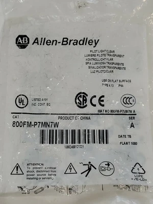 NEW Allen-Bradley 800FM-P7MN7W