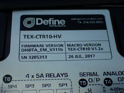 Used DEFINE TEXCTR10HV Counters/Timers | HGR 24 #750521
