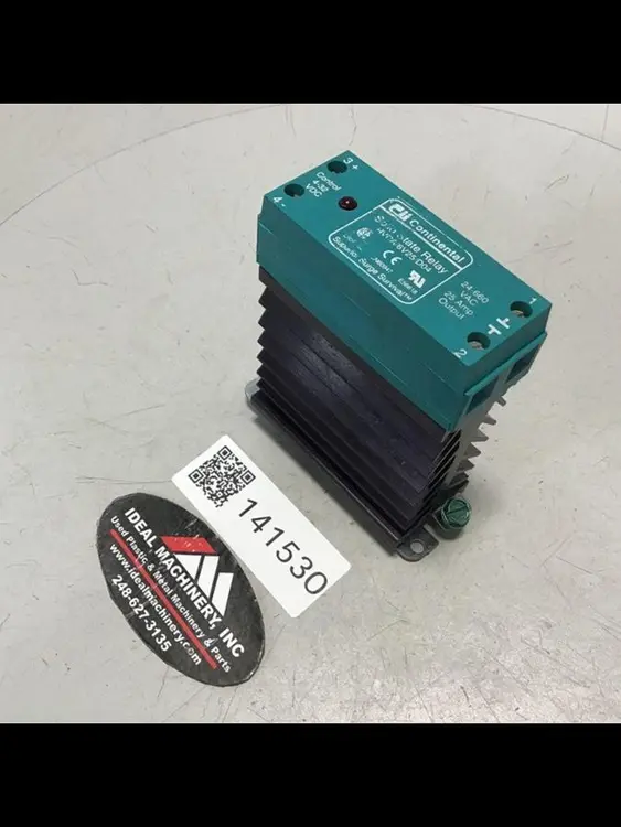 Used CONTINENTAL INDUSTRIES RVDA/6V25/D04 Relays & Switches Michigan US | Ideal Machinery #694437