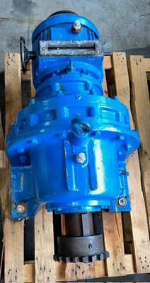 Sumitomo drive for HX-550 screw press with motor.