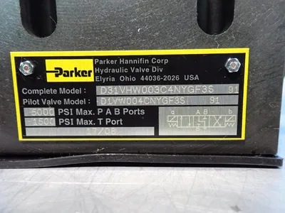 Used PARKER D31VHW003C4NYGF3S 91 Pumps Ohio US | HGR 24 #881989