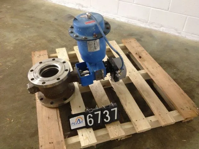 Neles Jamesbury 6"-150 V-Ball Control Valve
