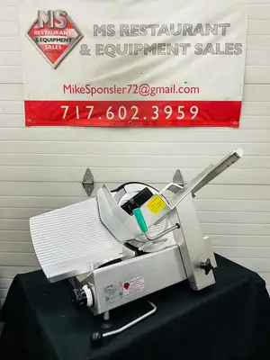 Bizerba GSPH 2016 Manual Deli Slicer Refurbished, Tested, Working!