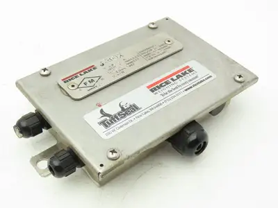 Rice Lake J-BOX TuffSeal Weight Scale Junction Box Stainless Cable Port