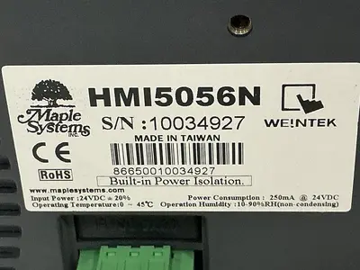 USED MAPLE SYSTEMS HMI5056N