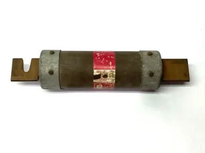 USED BUSSMANN FUSETRON DUAL ELEMENT TIME-DELAY FUSE CLASS RK5 600V 225A