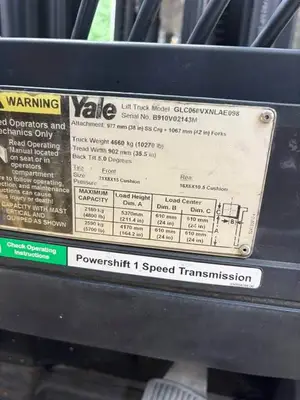 Used 2014 Yale GLC060VX Liquid Propane Forklifts Ohio US | Value Forklifts #1280346