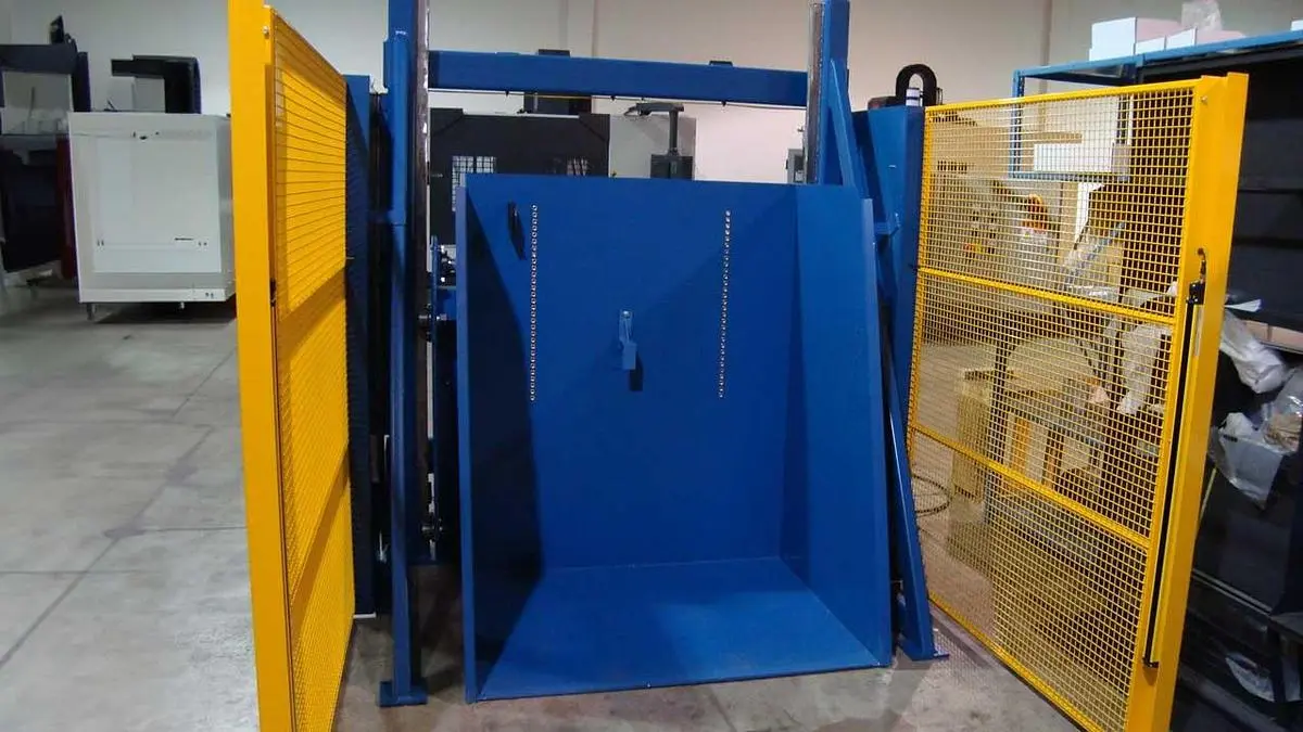 NEW 2026 PIONEER SYSTEMS HD-52 BOX DUMPER WITH SAFETY CAGE & LIGHT CURTAIN