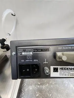 HEIDENHAIN ND281B Universal digital display unit with mt12p pneumatic gauge