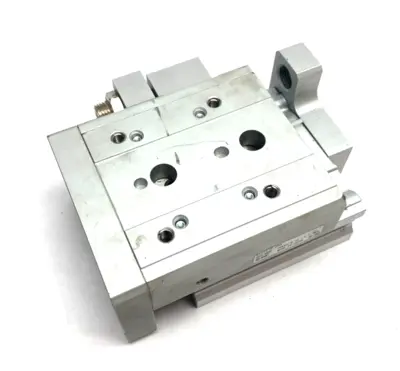 USED SMC GUIDED SLIDE TABLE CYLINDER 20MM STROKE 25MM BORE