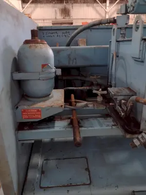 8' x 1/4" MASTER-FAB MODEL #SSB250-8 HYDRAULIC SHEAR: STOCK #18844