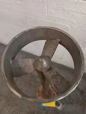 Stainless steel portable mixer