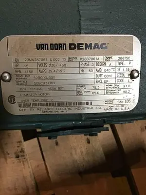 USED RELIANCE ELECTRIC P28G7061A