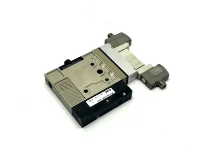 ZM131HT-K5WO-X322 | SMC  Vacuum Generator w/ SYJ3430-5WO Solenoid Valve - For parts or not working