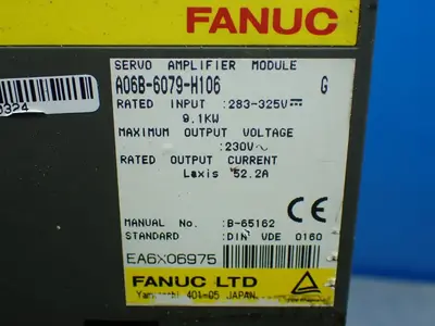 USED FANUC A06B6079H106