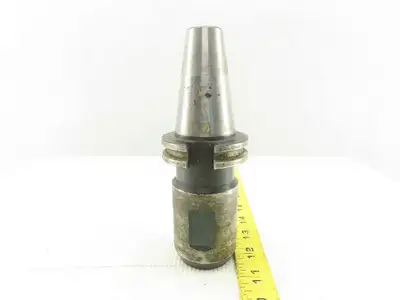 Techniks CAT 40 Weldon Style End Mill Tool Holder 4" Projection 1" Bore