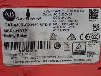 USED ALLENBRADLEY 440RC23139 B
