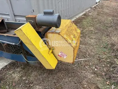 USED REM 17'L X 24"W CONVEYOR WITH MAGNETIC HEAD PULLEY