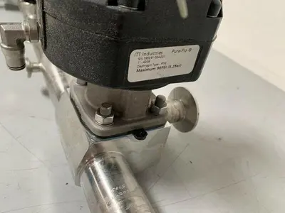 USED 3 ITT PURE-FLO 1.5" A217 DIAPHRAGM ACTUATORS & 2 1" A290 DIAPHRAGM ACTUATORS
