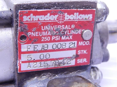 Used SCHRADER BELLOWS _UNKNOWN_ Pneumatic Cylinders Texas US | OCO Industrial #1571129