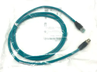 New | in-Stock Murr Ethernet Cordset RJ45 To M12 Connection PLC Ethernet Equipment Michigan US | Maverick Industrial Sales #1463923
