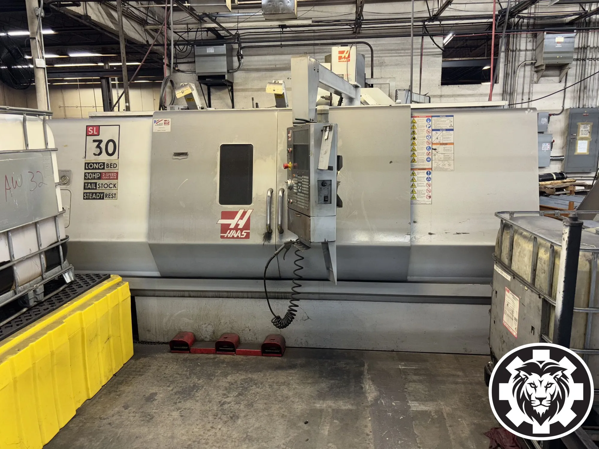 Haas SL-30L CNC Lathe, 2009 - Long Bed, Tailstock