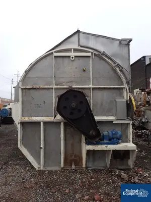 USED EIMCo 8' x 10' Eimco Precoat Rotary Vacuum Filter, S/S