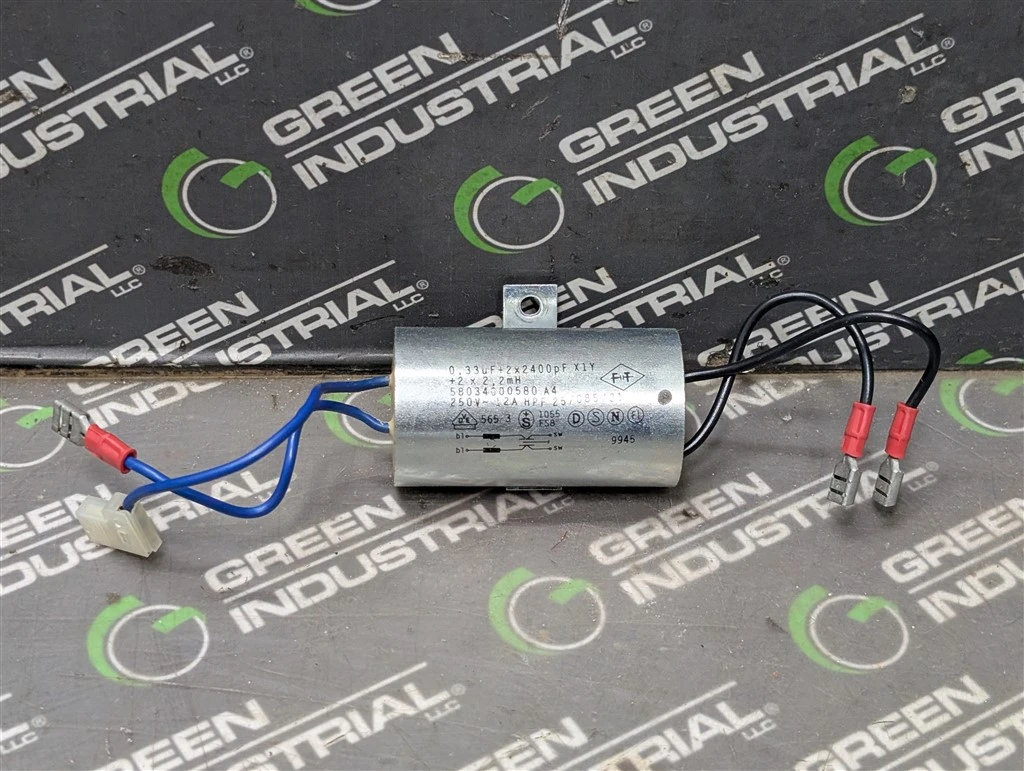 Unbranded 0.33uF+2x2400pF+2X2.2mH Power Filter Module 250VAC 12A Used