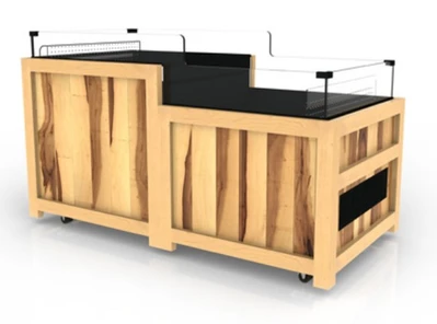 72-0230 JSI RBD0362 2-Tiered Refrigerated Orchard Bin