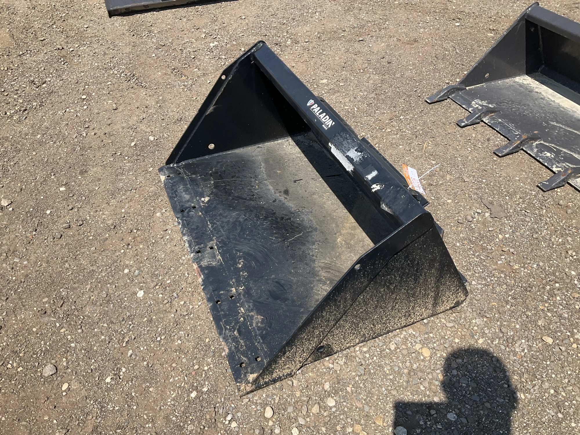 New old stock Paladin 42” high capacity bucket for a mini skid steer, welded on cutting edge, mini s...