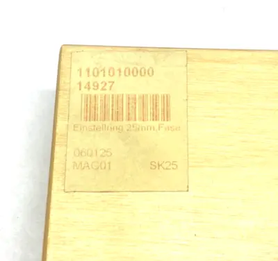 14927, M12404, HK65, MAG01 | Einstellring 14927 Set Collar Adjusting Ring MAG01 25mm Chamfer Margin 25,000C - New Other