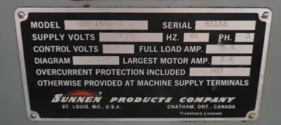 USED SUNNEN MB-1690