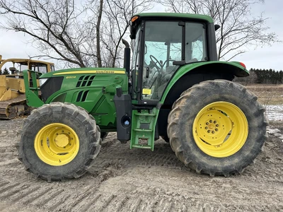 Used 2015 JOHN DEERE 6120M Utility Tractors New York US | Abele Tractor #1343060