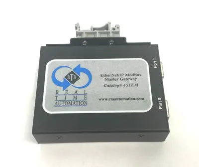 Used Gateway EtherNet/IP Modbus Master Gateway Module PLC Input & Output Michigan US | Maverick Industrial Sales #1392588