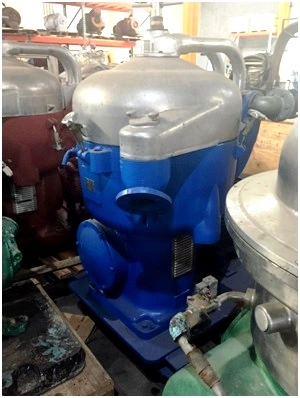 (2) Alfa-Laval B-214C degumming/wash water separators, SS.