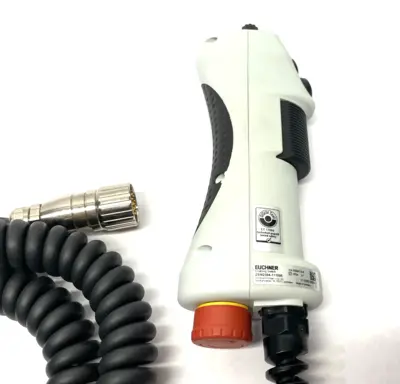 Used EUCHNER 3-FUNCTION STOP-COMMAND DEVICE LED, + AND - BUTTONS Relays & Switches Michigan US | Maverick Industrial Sales #1092130