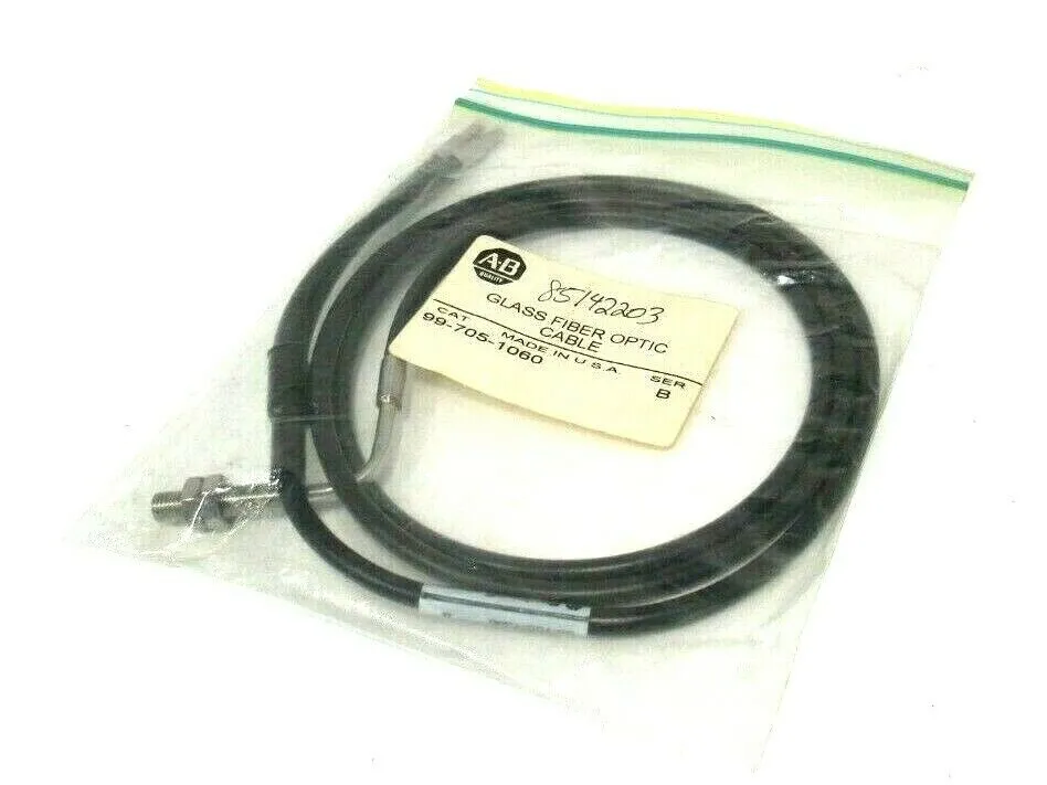 NEW ALLEN BRADLEY 99-705-1060 GLASS FIBER OPTIC CABLE SER.B 997051060