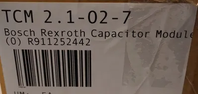 NEW BOSCH REXROTH TCM2.1-02-7 CAPACITOR MODULE TCM2.1027