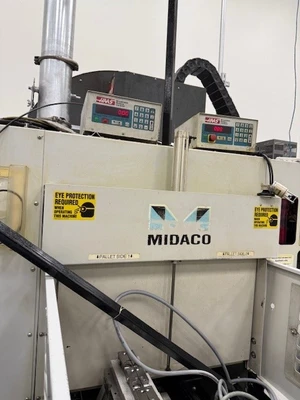 USED 2012 Haas DT-1 w/Midaco Pallet Changer & HRT Rotary Tbls