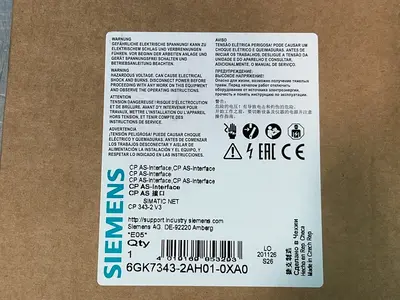 New | in-Stock SIEMENS 6GK73432AH010XA0 PLC Expansion Units Ohio US | HGR 24 #1312247